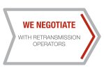 We negotiate with retransmission operators.